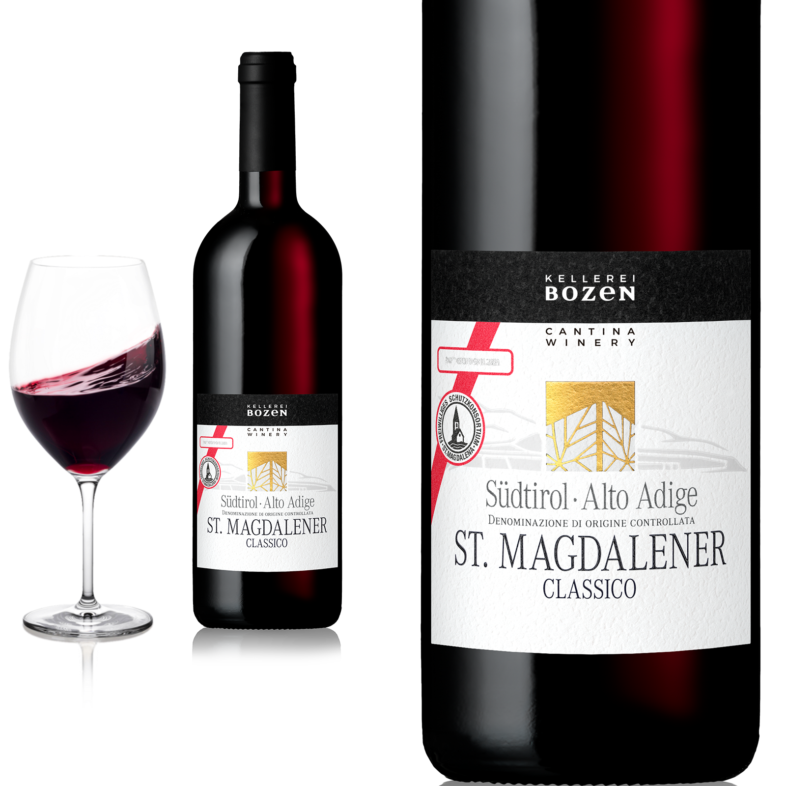 2024 Sankt Magdalener Classico Südtirol von Kellerei Bozen/Gries -  Rotwein