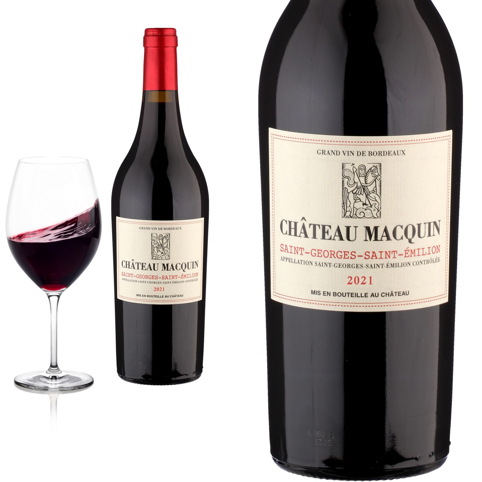2022 Saint-Georges SAINT-EMILION von Château Macquin - Rotwein
