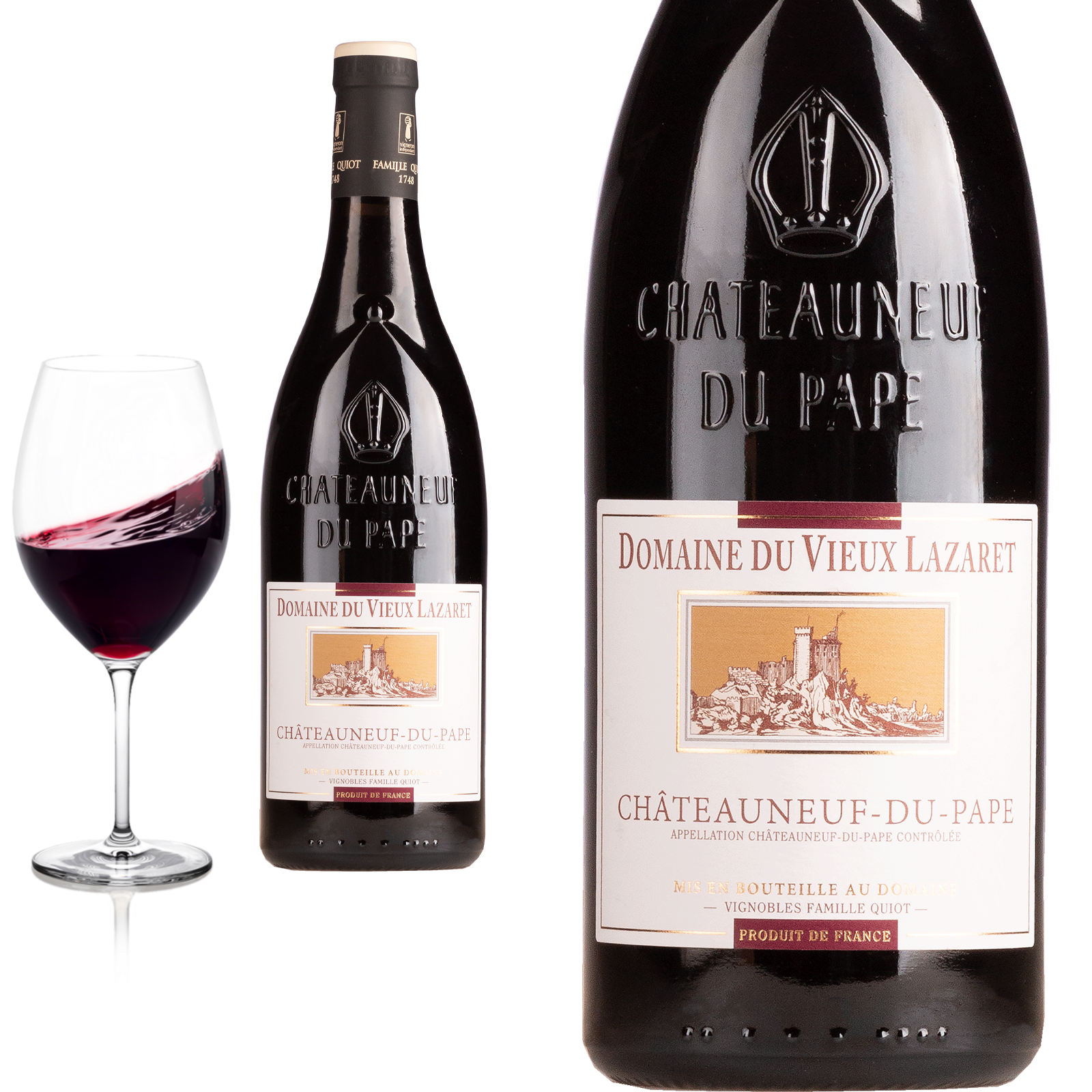 2022 Châteauneuf du Pape Domaine du Vieux Lazaret - Rotwein