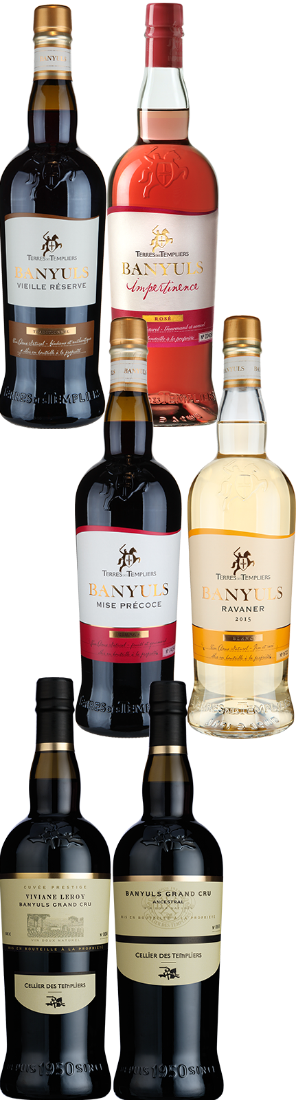 6 Flaschen Banyuls Terres des Templiers Entdeckerpaket