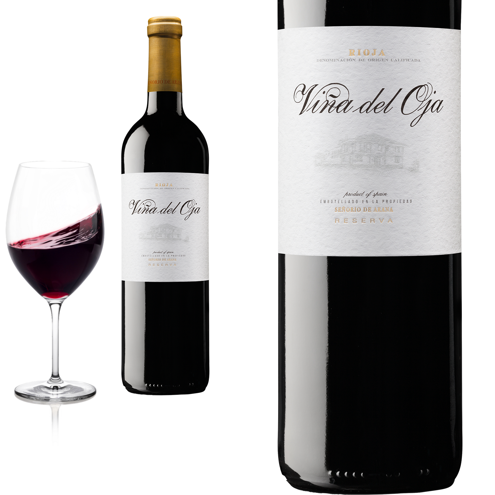 2017 Rioja Reserva Vina del Oja von Bodegas Senorio de Arana - Rotwein