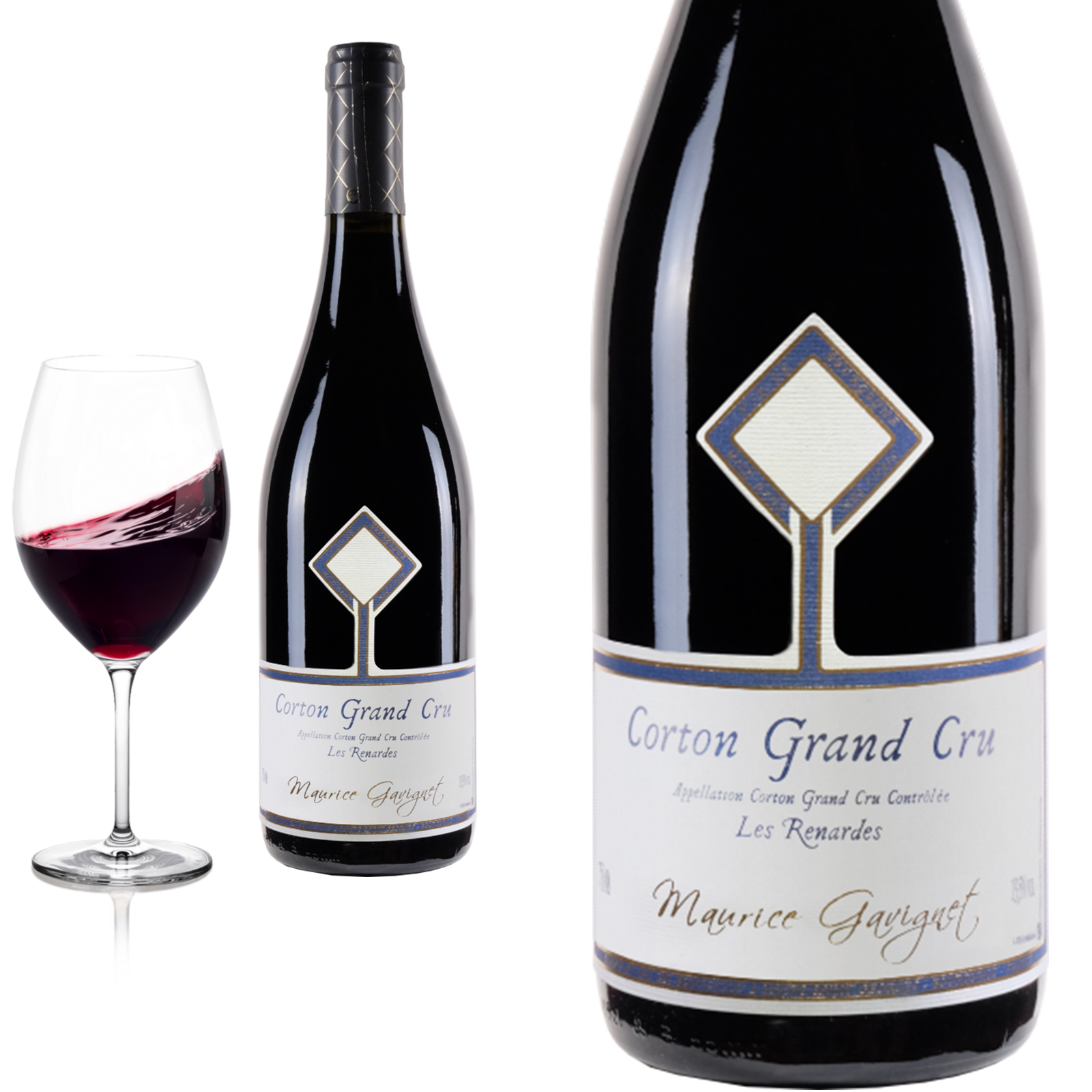 2011 Corton Grand Cru Les Renardes von Domaine Maurice Gavignet - Rotwein