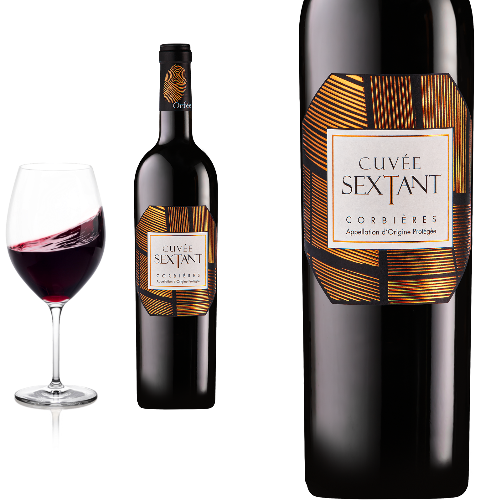 2022 Corbières rouge Cuvée Sextant von Celliers d'Orfée - Ornaisons - Rotwein