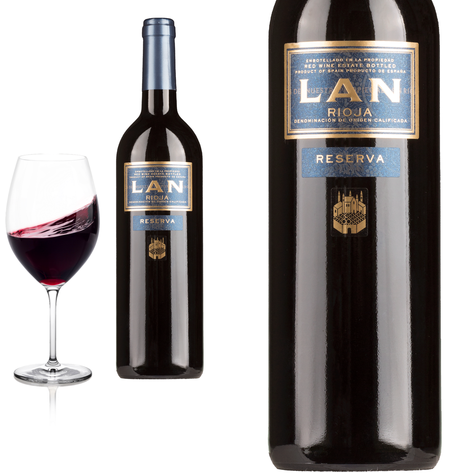 2017 Rioja Reserva von Bodegas LAN - Rotwein