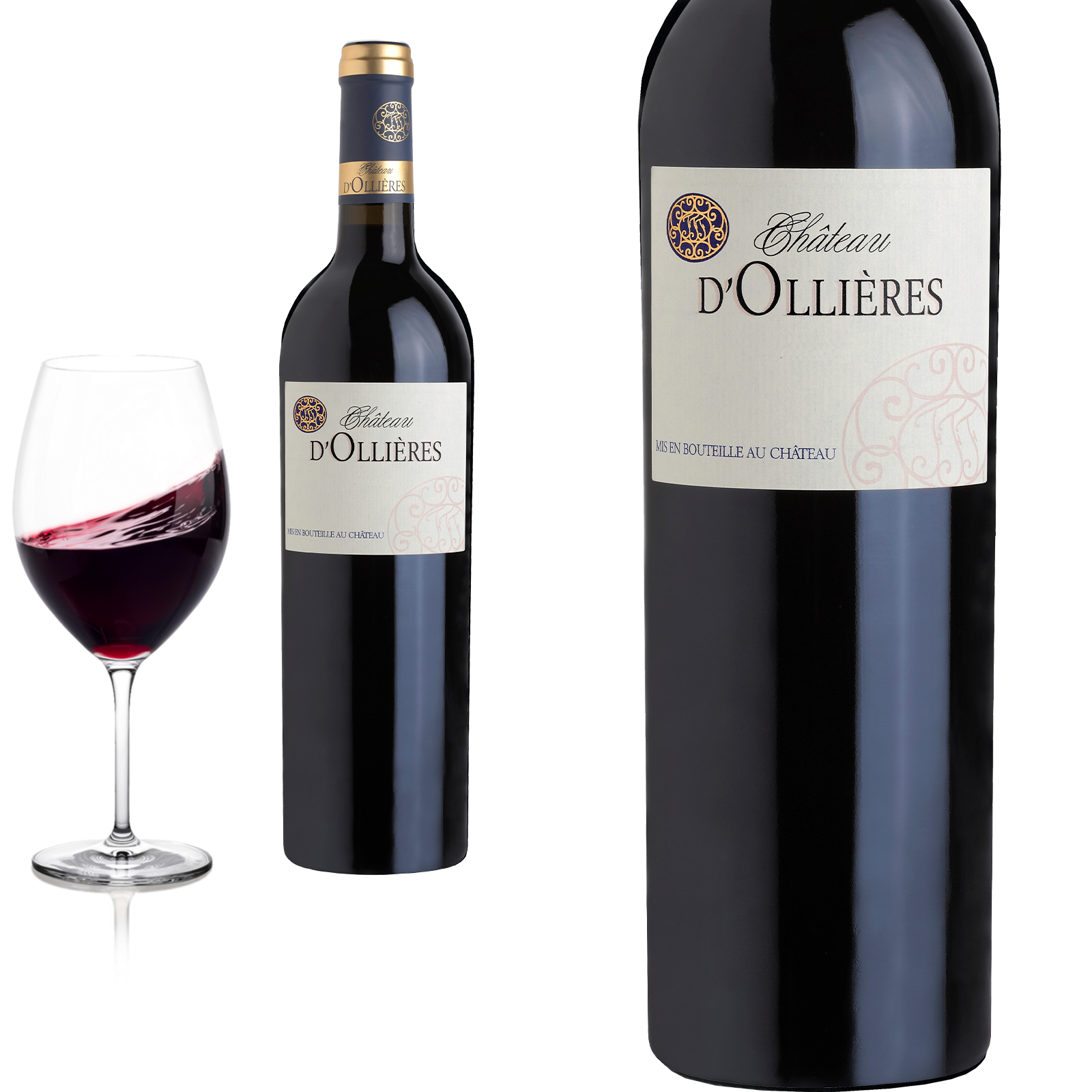 2021 Côteaux Varois en Provence rouge Classic von Château d'Ollières - Rotwein