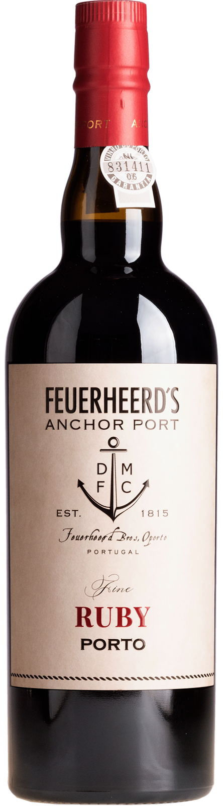 Fine Ruby Port FEUERHEERD´S ANCHOR von Barao de Vilar -  Portwein