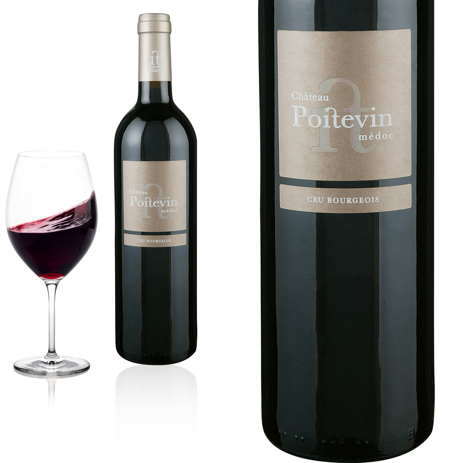 2014 Médoc Cru Bourgeois von Château Poitevin - Rotwein