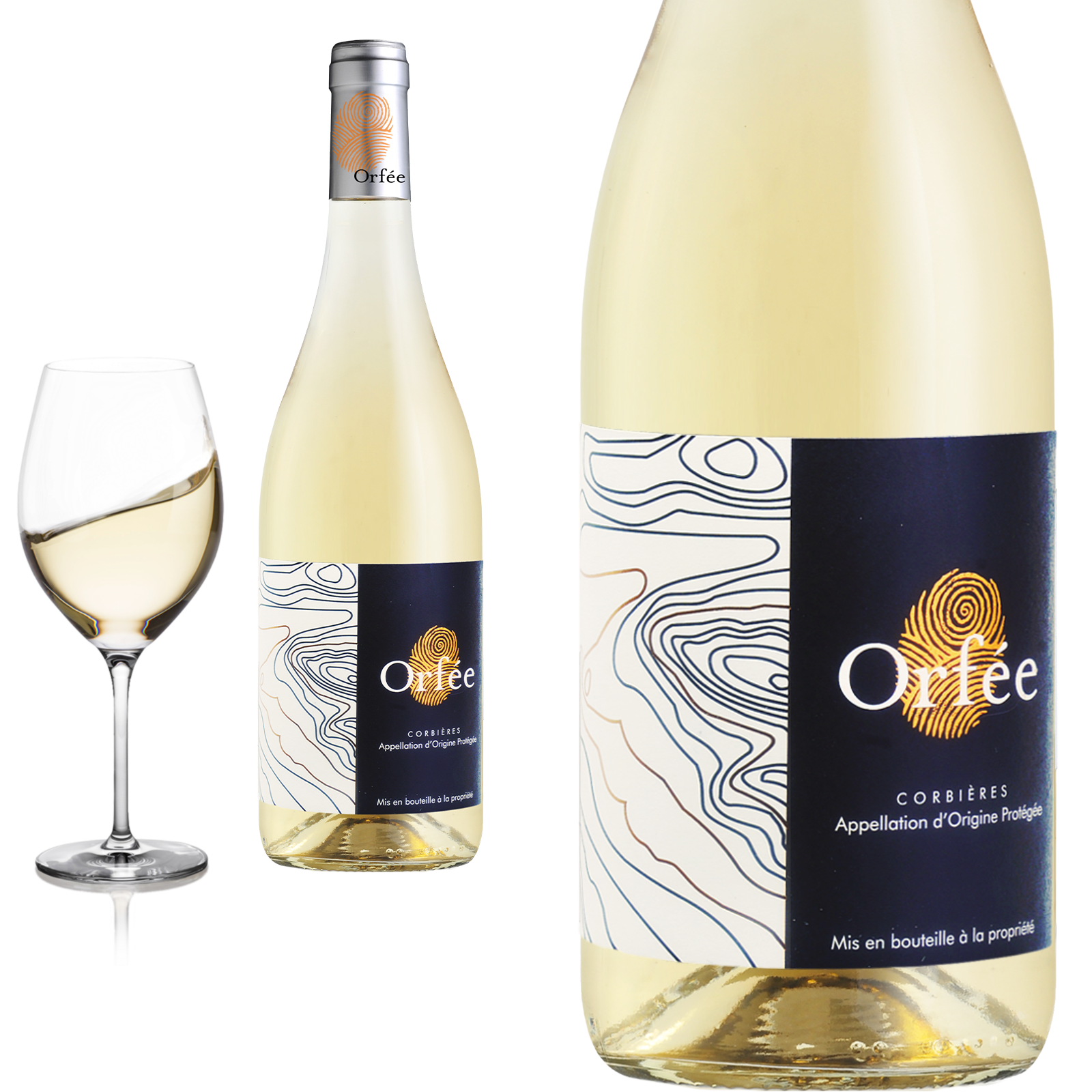 2024 Corbières blanc Cuvée Orfée Celliers d'Orfée - Ornaisons - Weisswein