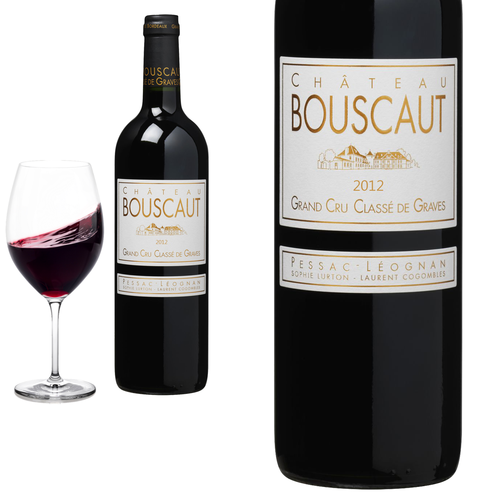 2012 Château Bouscaut Pessac-Léognan Grand Cru Classé de Graves - Rotwein