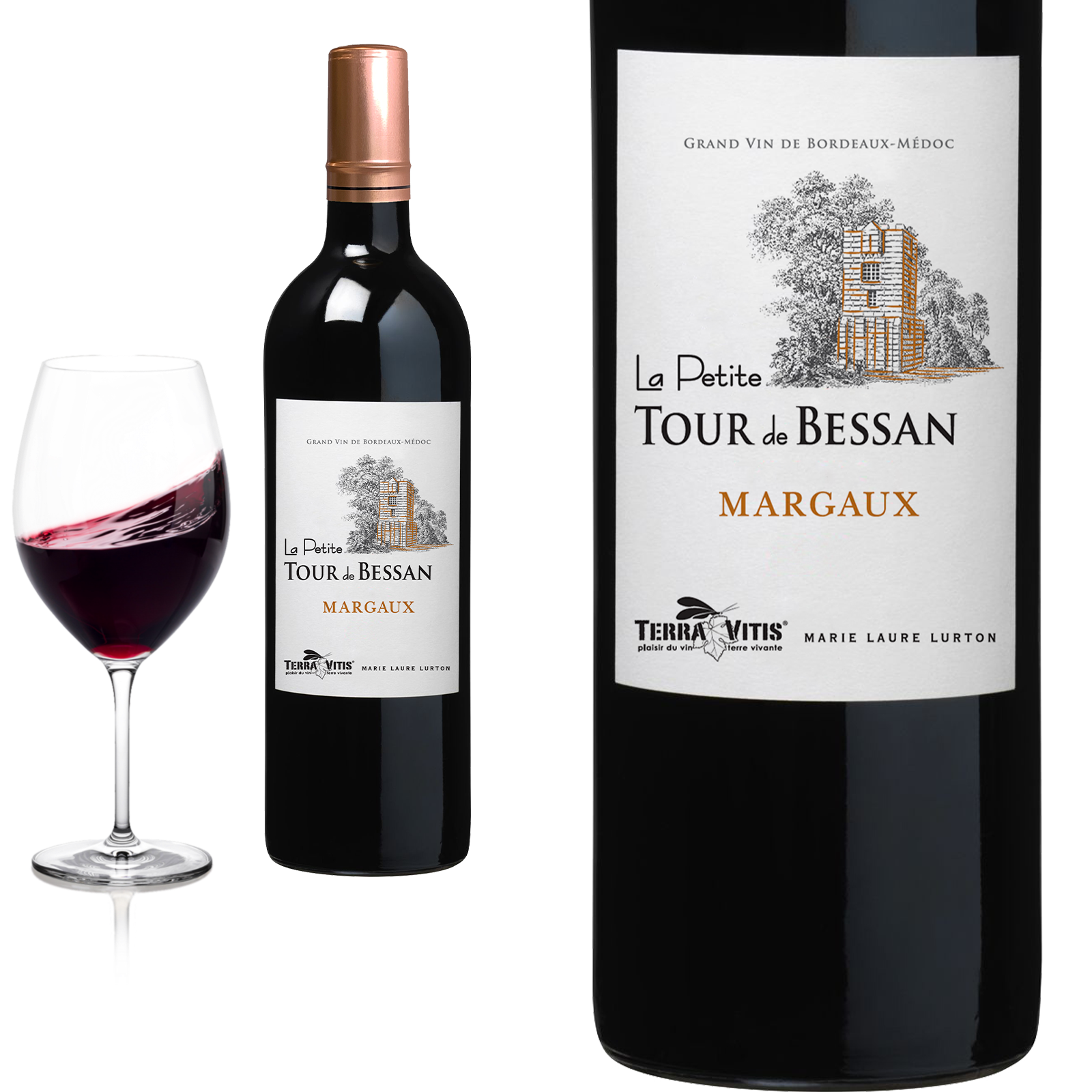 2021 Margaux Château  la Petite Tour de Bessan - Zweitwein - Rotwein