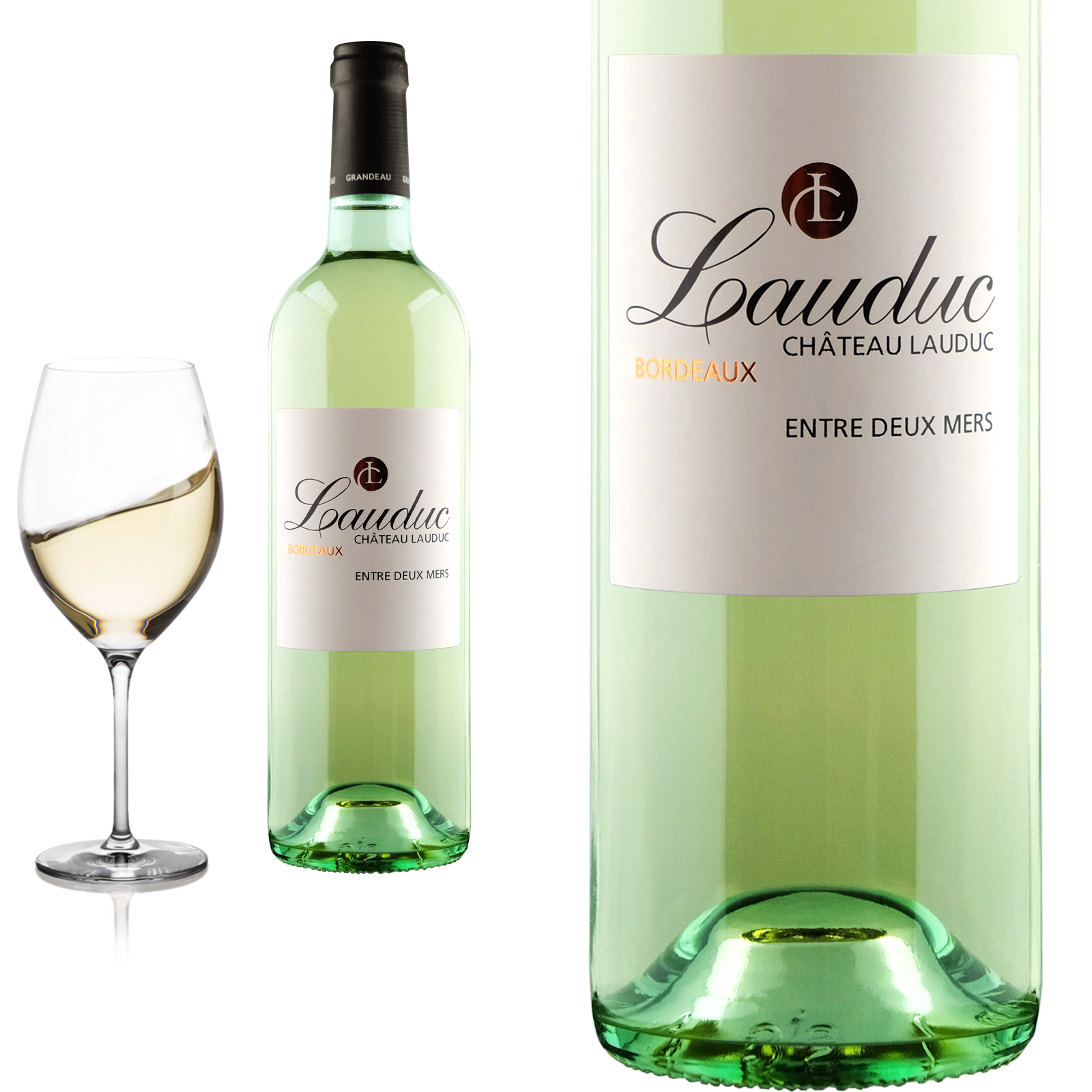 2022 Entre-deux-Mers Bordeaux  trocken von Château Lauduc - Weißwein