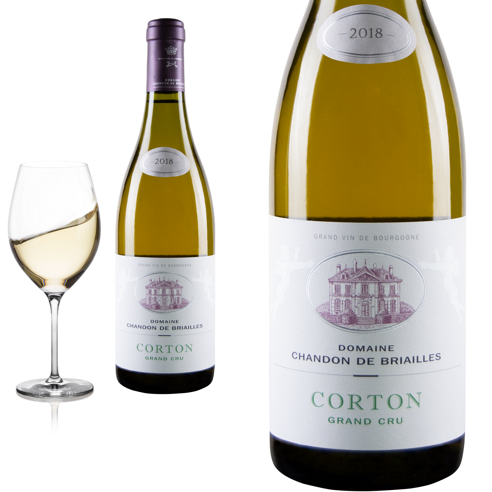 2018 Corton Grand Cru blanc von Chandon de Briailles - Weißwein