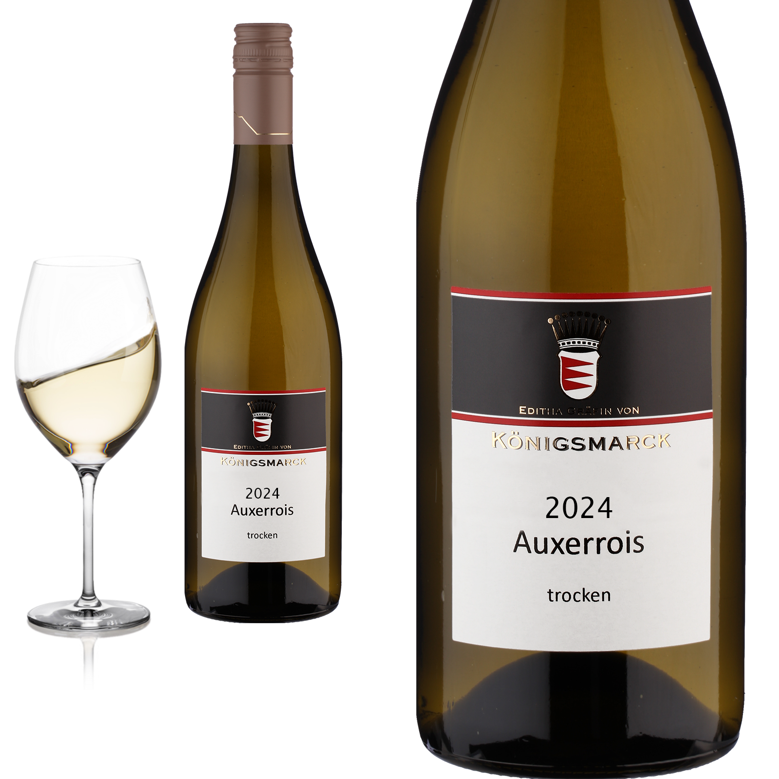 2024 AUXEROIS Pfalz trocken von Editha Gräfin von Königsmarck - Weißwein