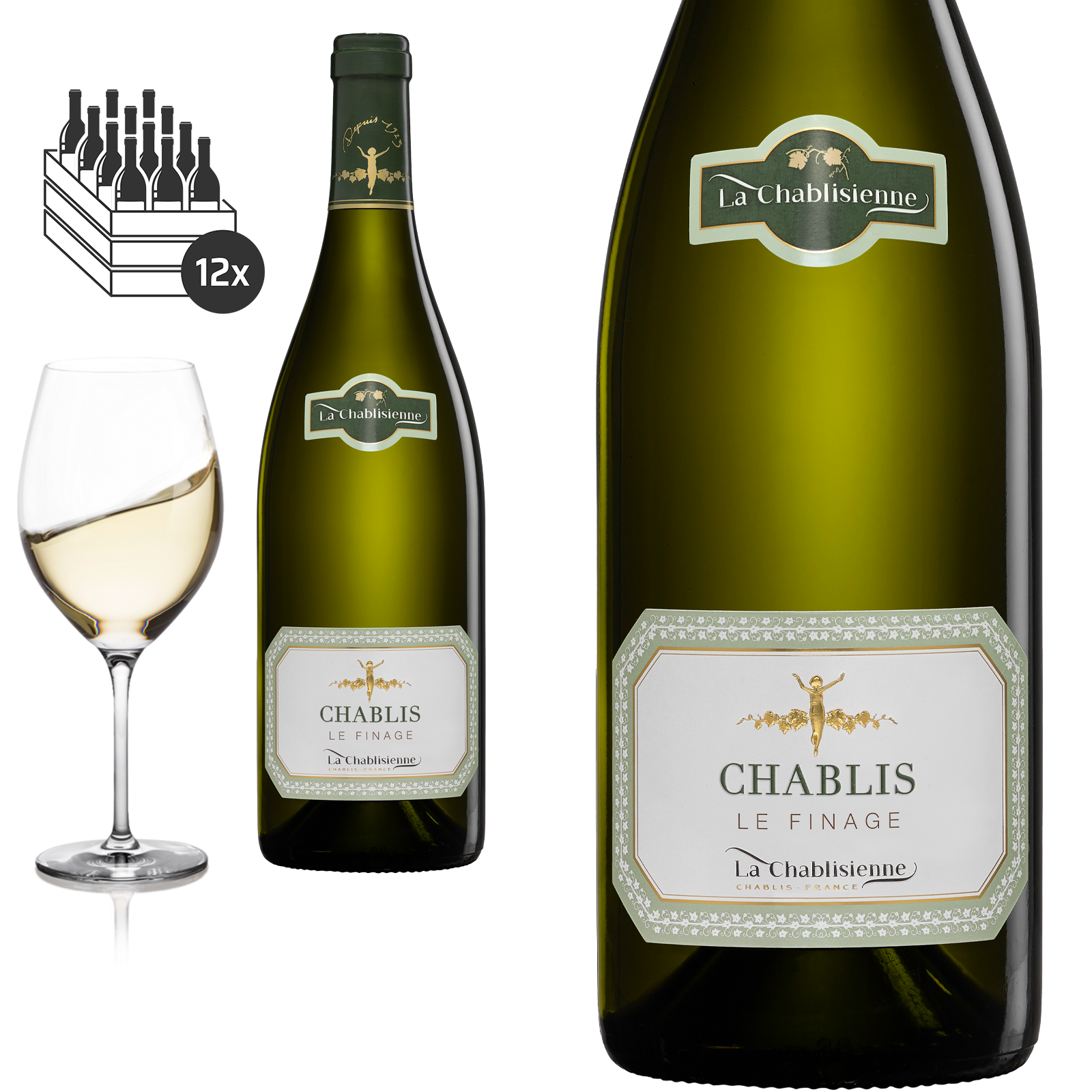 2023 Chablis LE FiINAGE von La Chablisienne  - Weißwein