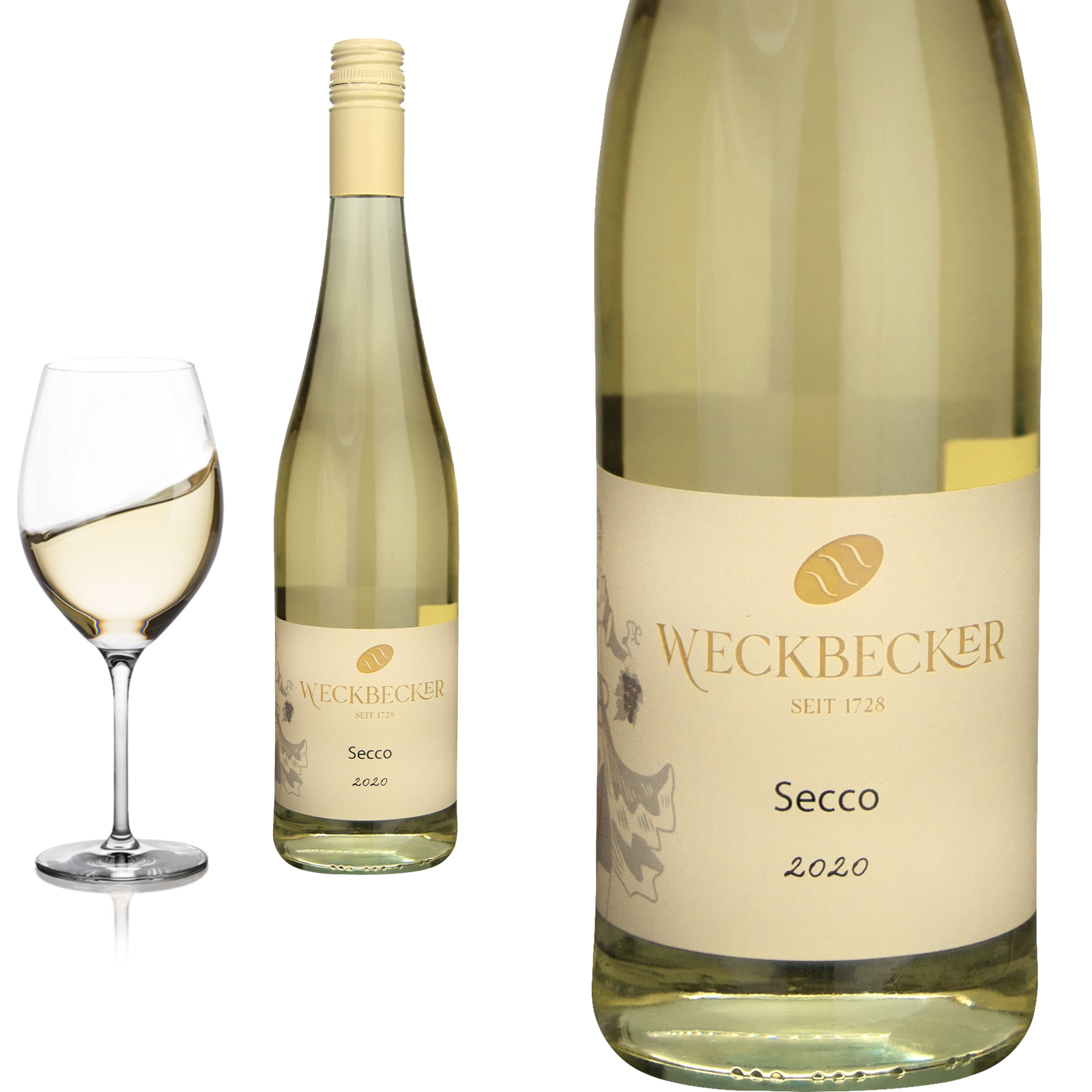 Secco Mosel trocken von Weingut Weckbecker - Weißwein