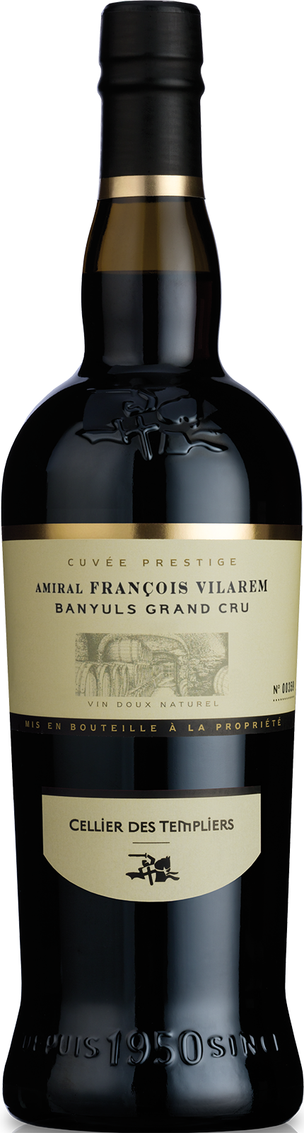 2008 Banyuls Grand Cru Cuvée Amiral Vilarem von Terres des Templiers - Rotwein