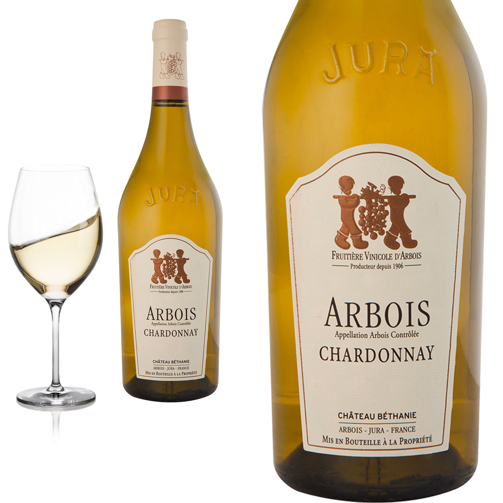 2022 Arbois Chardonnay aus dem Jura von Château Béthanie - Weißwein