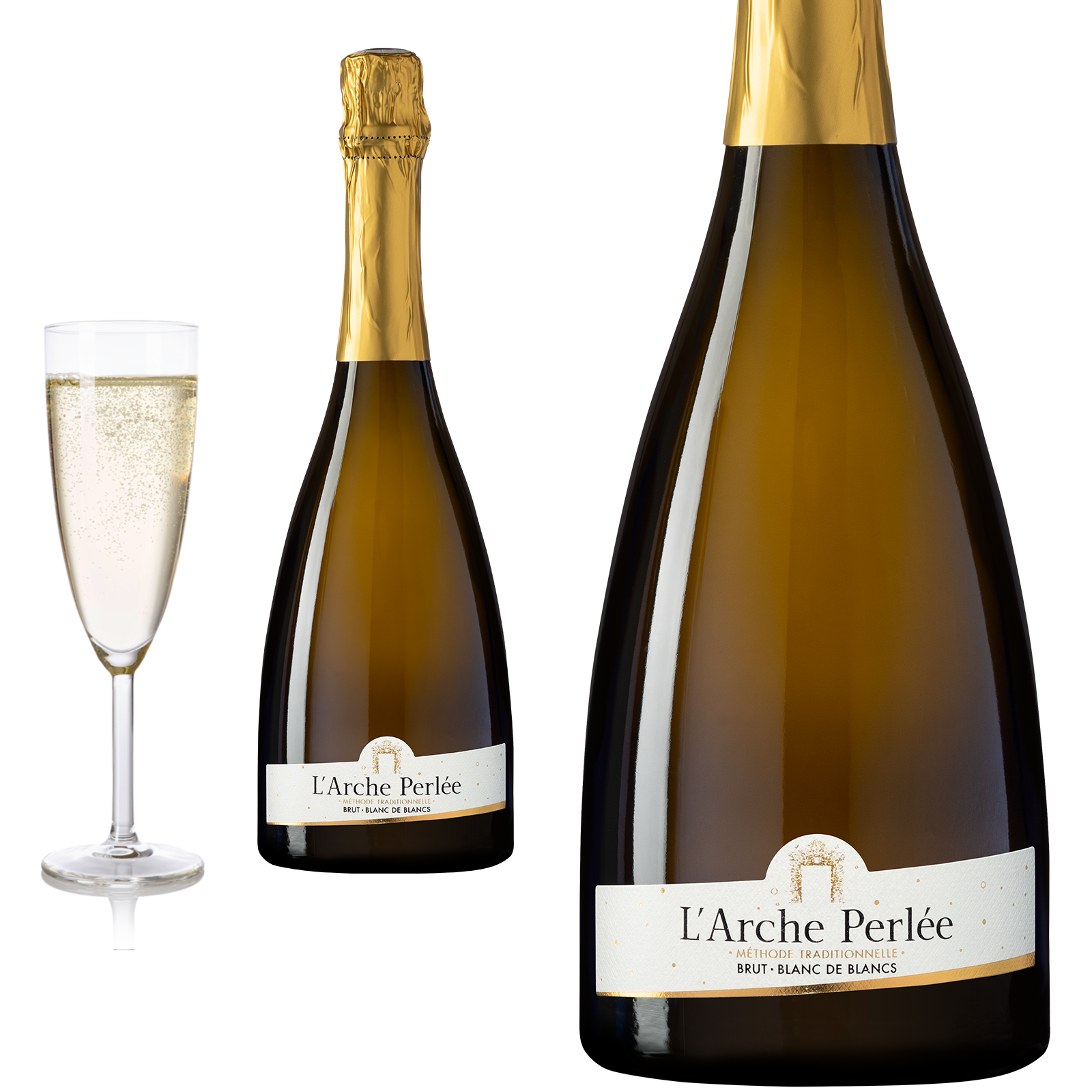 L'Arche Perlée Blanc de Blancs von Château d'Arche  - Sekt