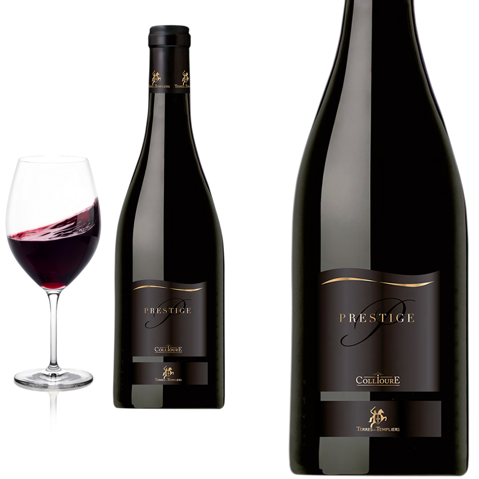 2020 Collioure PRESTIGE von Terres des Templiers Rotwein