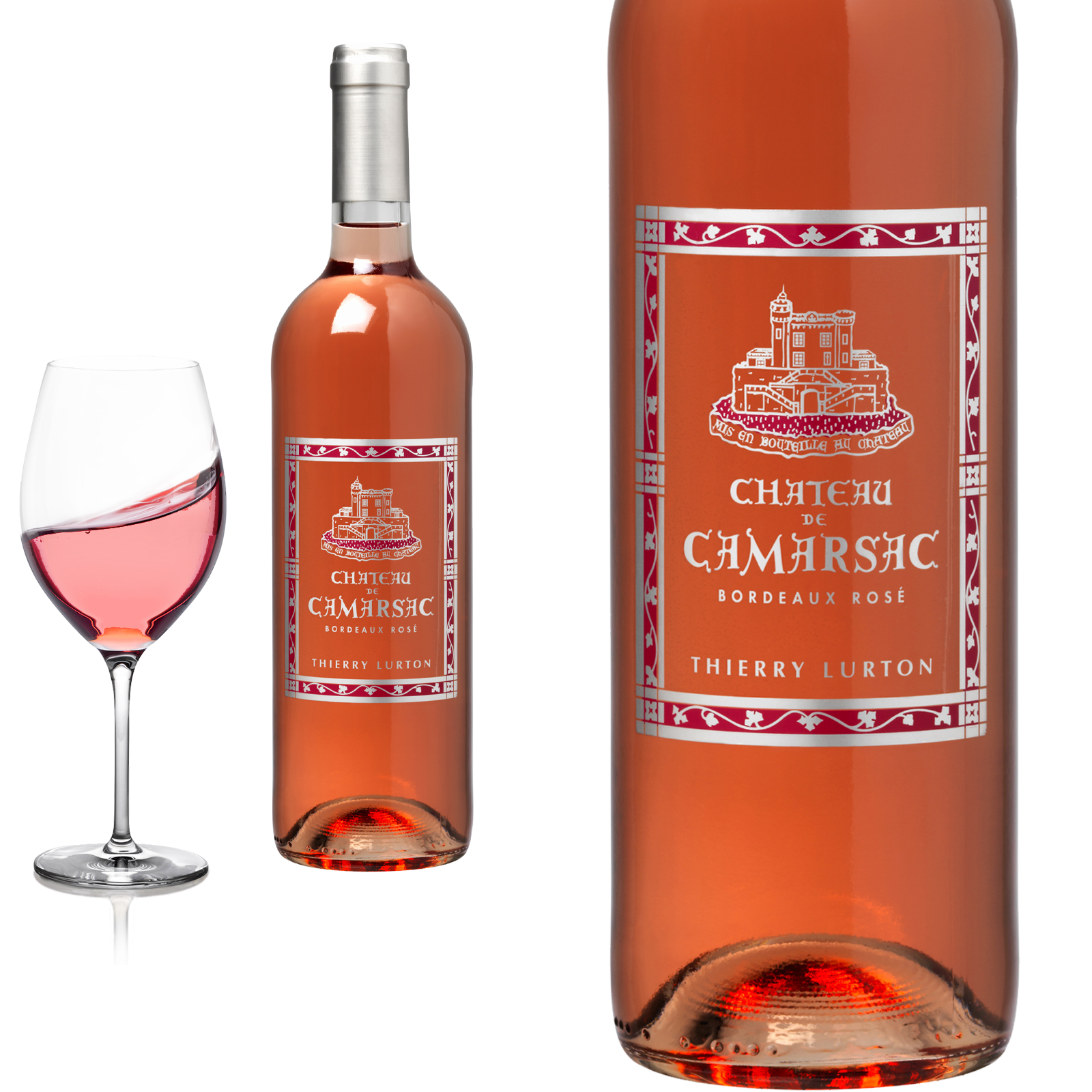 2021 Bordeaux rosé von Château de Camarsac - Rosewein