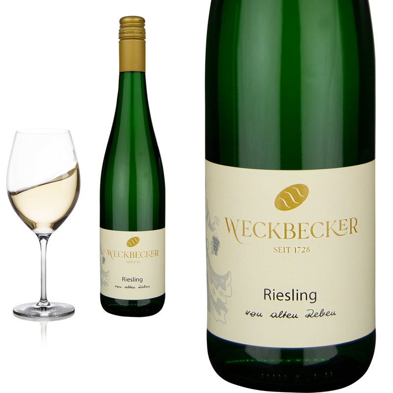 2022 Riesling Spätlese alten Reben Hatzenporter Kirchberg von Weingut Weckbecker - Weißwein