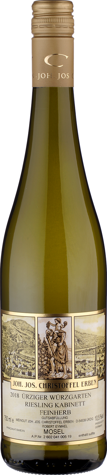 2020 Ürziger Würzgarten Riesling Kabinett feinherb Weingut Joh.Jos. Christoffel Ürzig