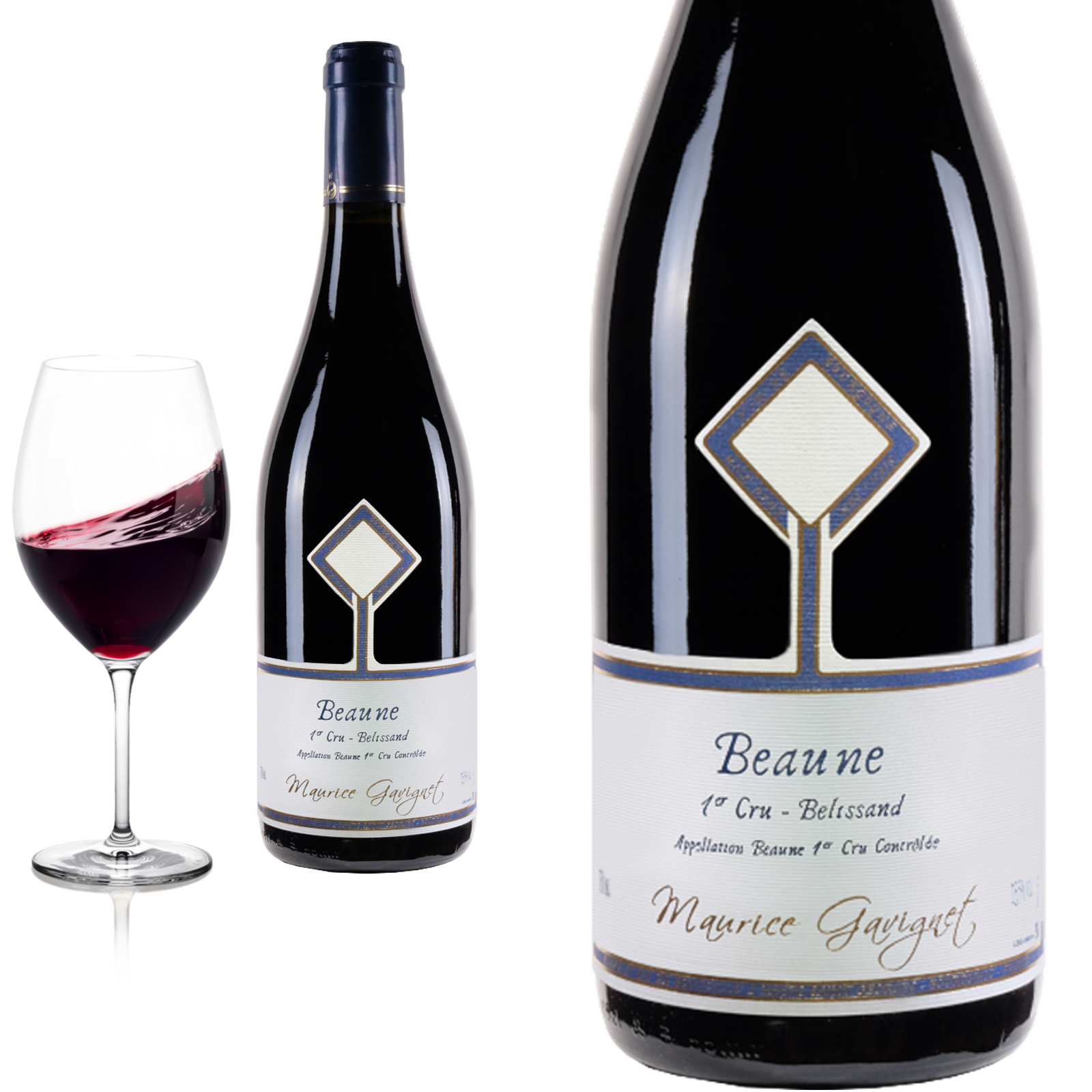 2014 Beaune 1er Cru Belissand von Domaine Maurice Gavignet - Rotwein
