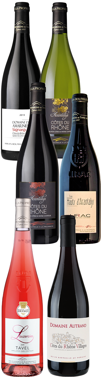 12 Flaschen Sparpaket Vallée du Rhône