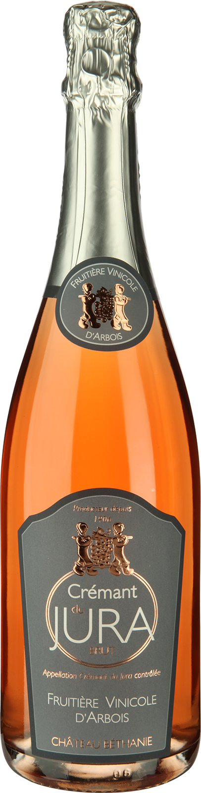 Rosé Crémant du Jura, aus Arbois vom Château Béthanie