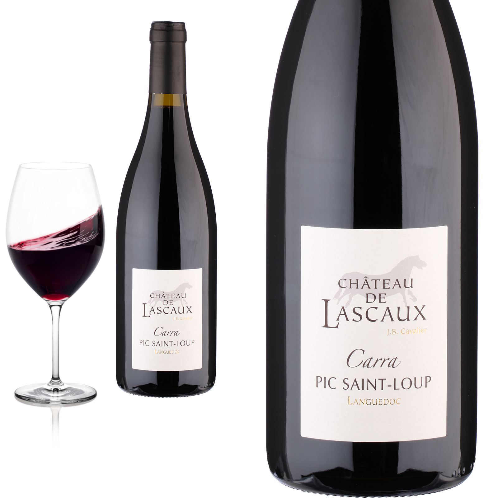 2021 Bio Pic Saint-Loup Carra von Château de Lascaux - Rotwein