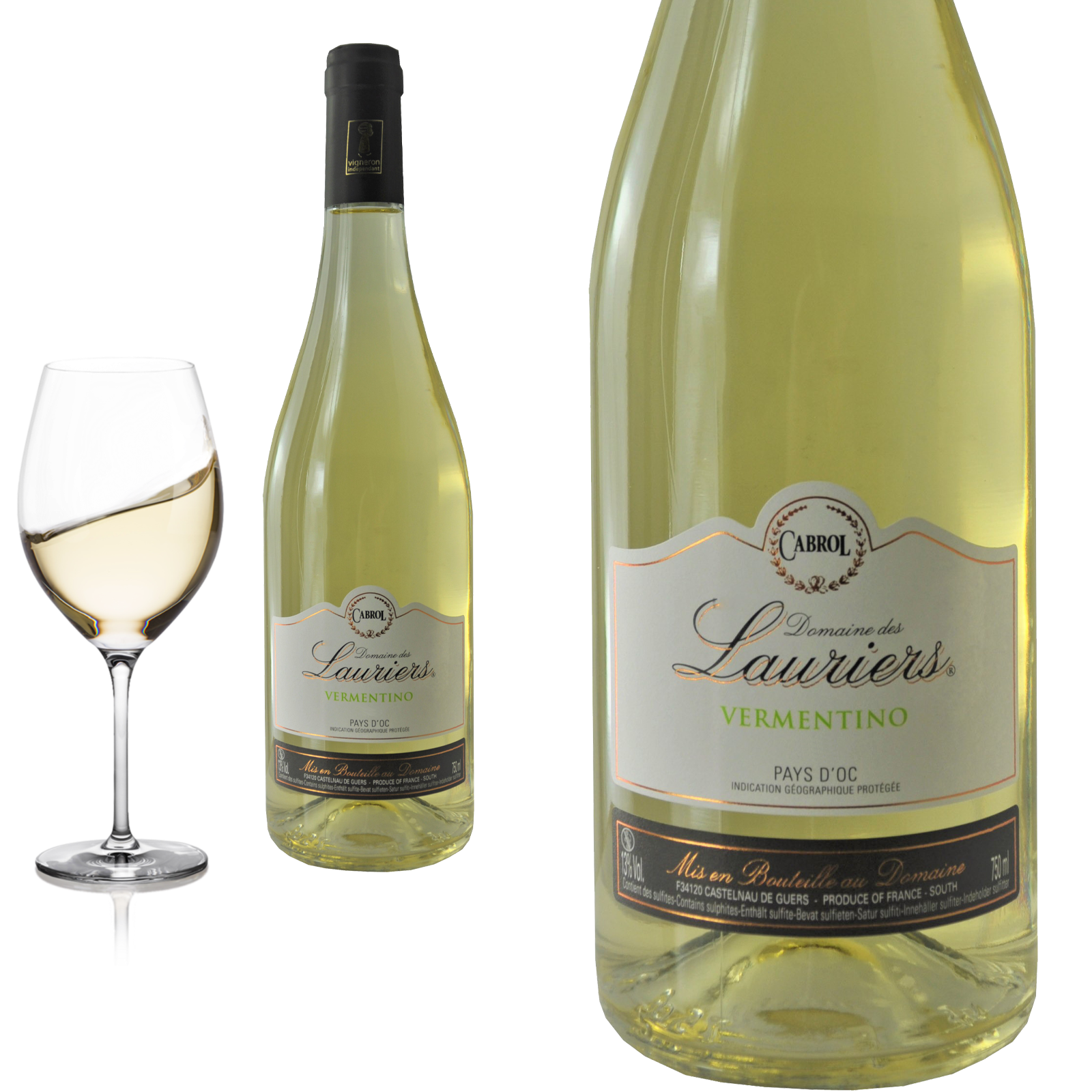 2023 VERMENTINO von Domaine des Lauriers - Weißwein