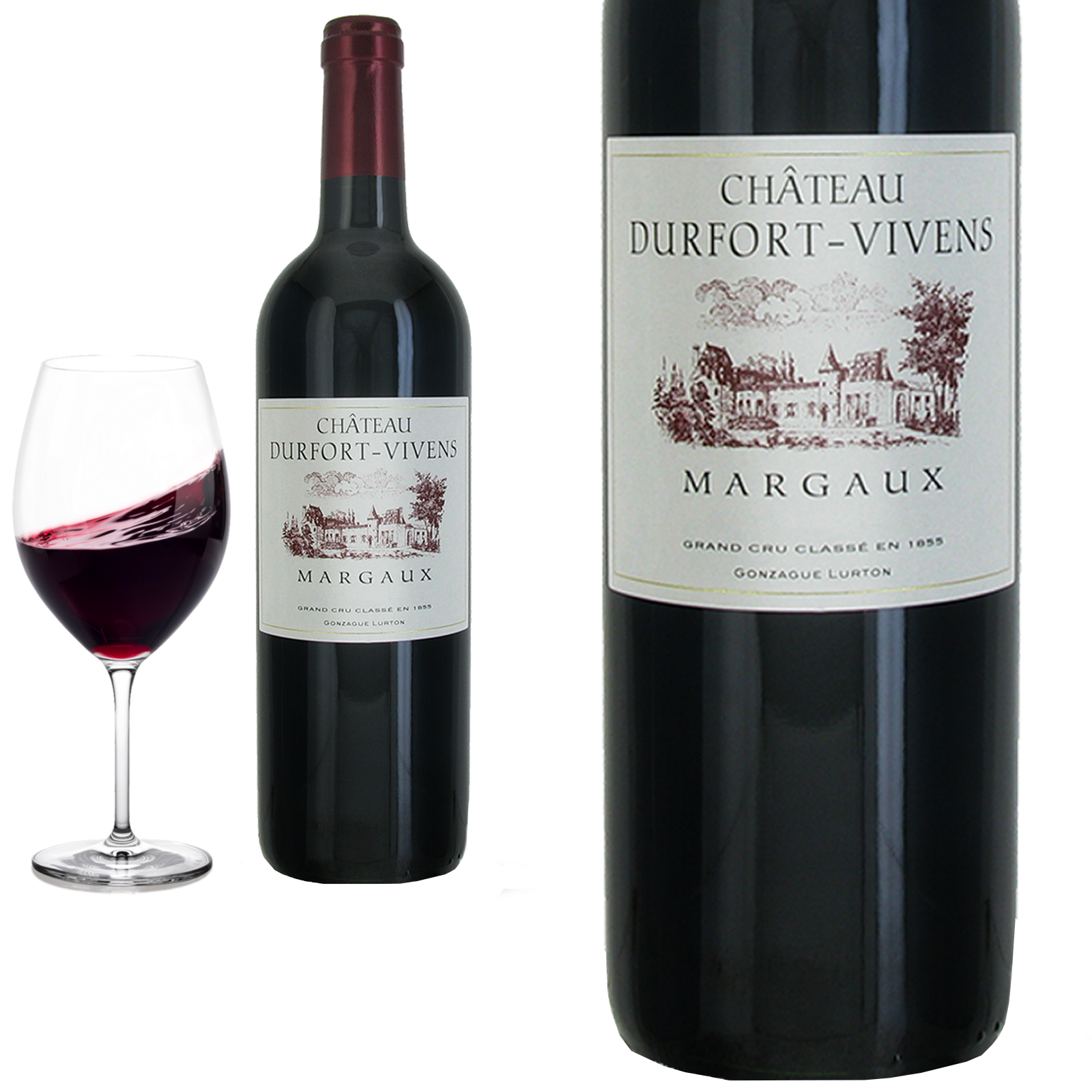 2008 Margaux Grand Cru Classé von Château Durfort-Vivens - Rotwein