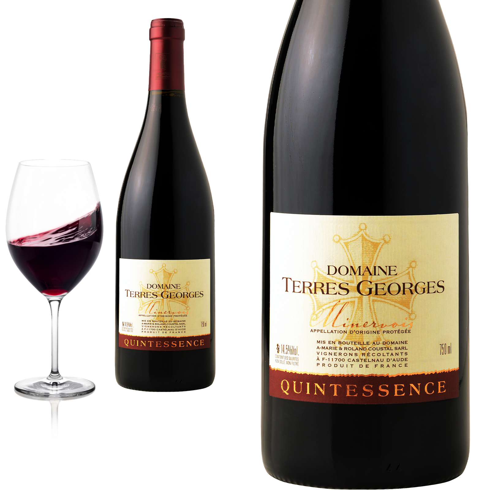 2021 Minervois Quintescence Domaine Terres Georges Rotwein
