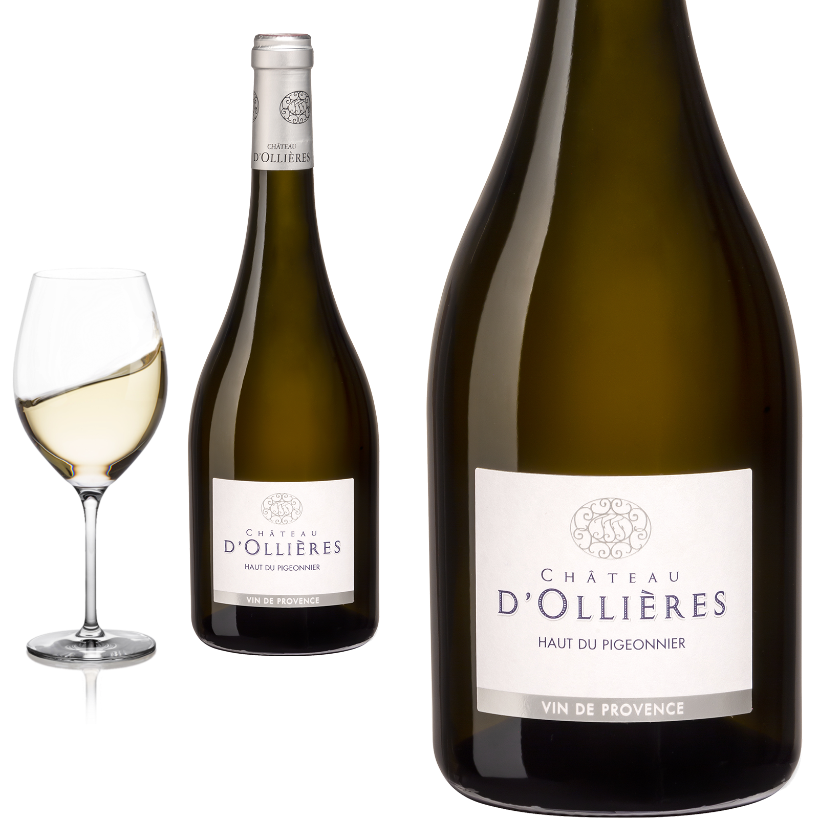 2021 Côteaux Varois en Provence blanc HAUT DU PIGEONNIER von Château d'Ollières - Weisswein