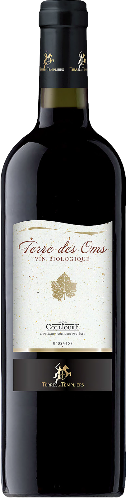 2019 Bio Collioure Terres des Oms vonTerres des Templiers - Rotwein