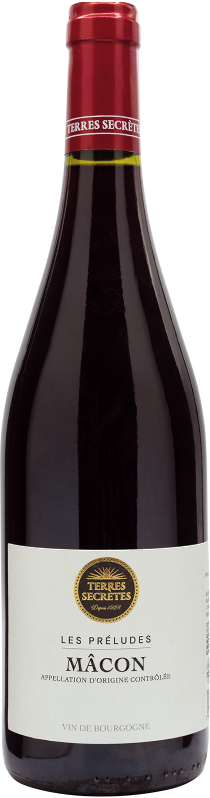 2023 Mâcon rouge LES PRELUDES Vignerons Terres Secretes - Rotwein