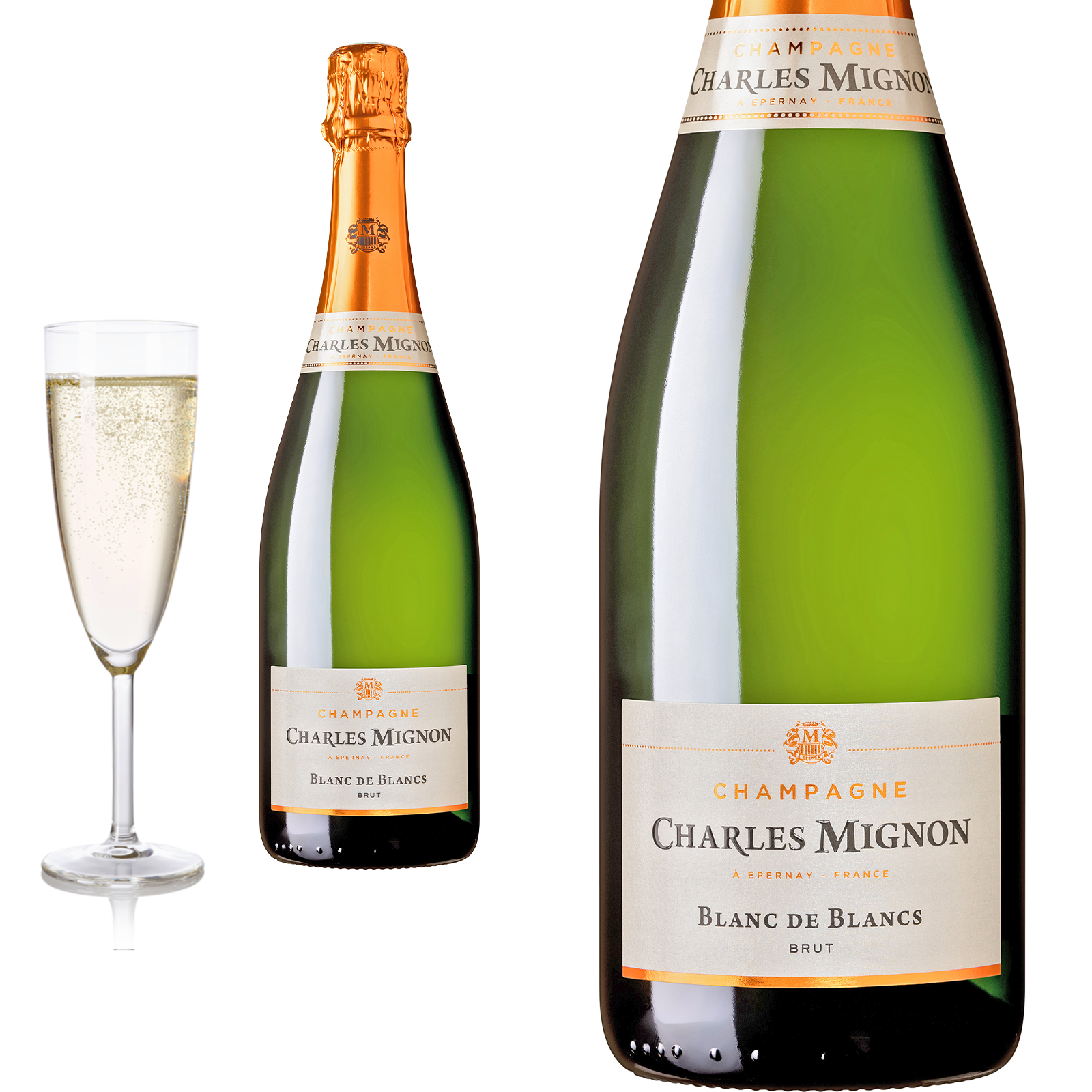 Champagne PREMIUM RESERVE BLANC de BLANC  Brut von Charles Mignon