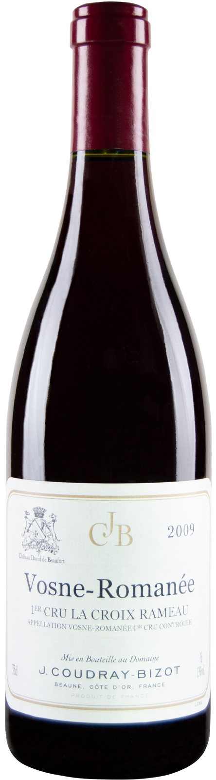 2009 Vosne Romanée 1er Cru La Croix Rameau von J.Coudray-Bizot Château de Beaufort - Rotwein