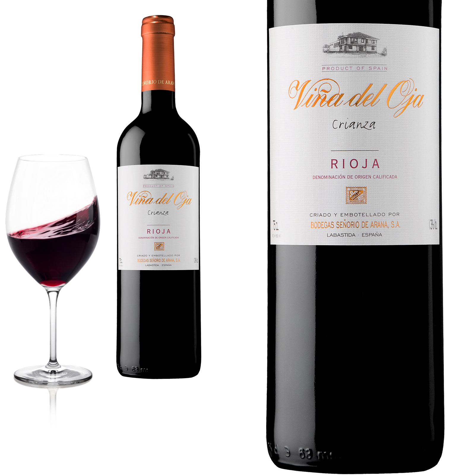 2020 Rioja Crianza Vina del Oja von Bodegas Senorio de Arana - Rotwein