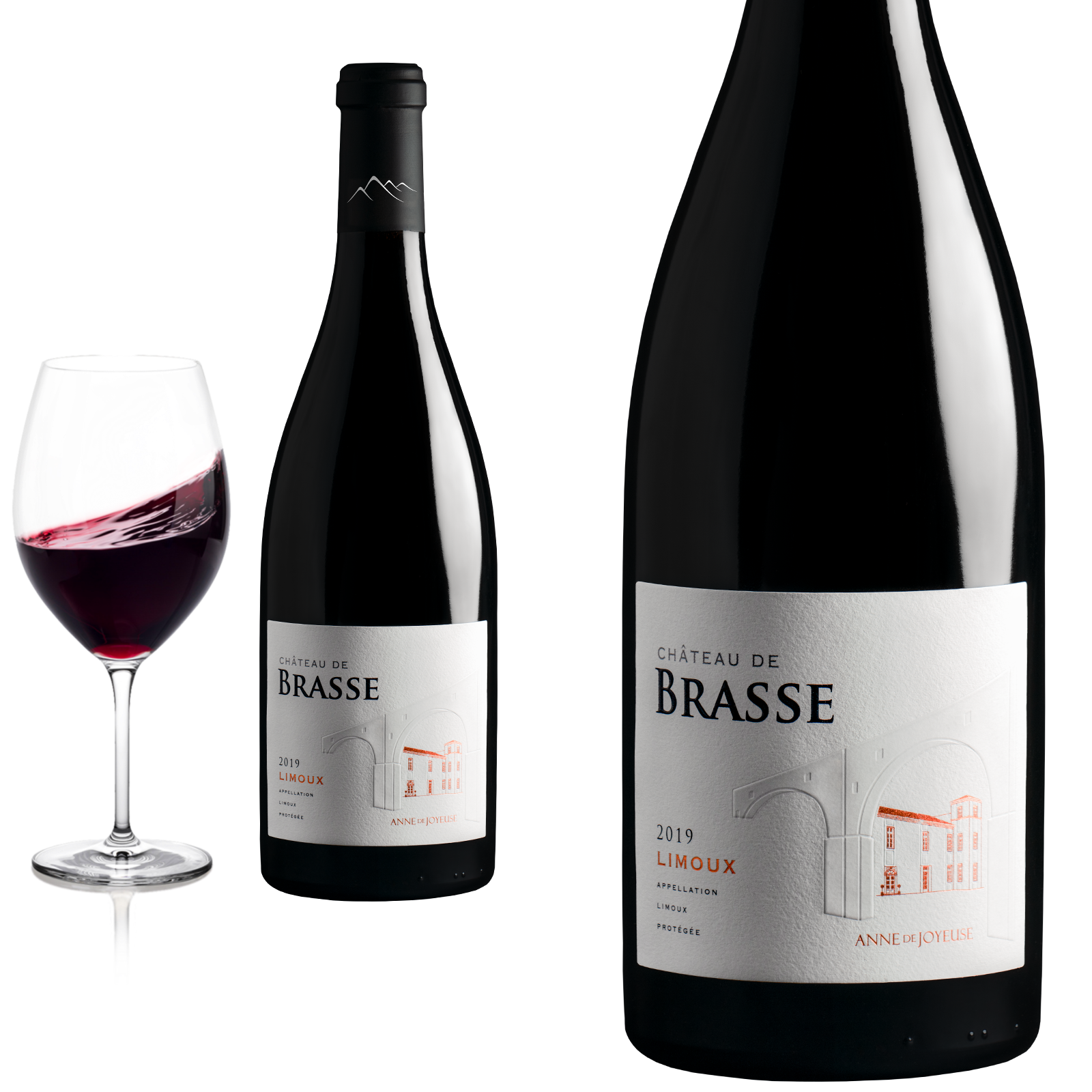 2019 Limoux rouge von Château de Brasse - Rotwein