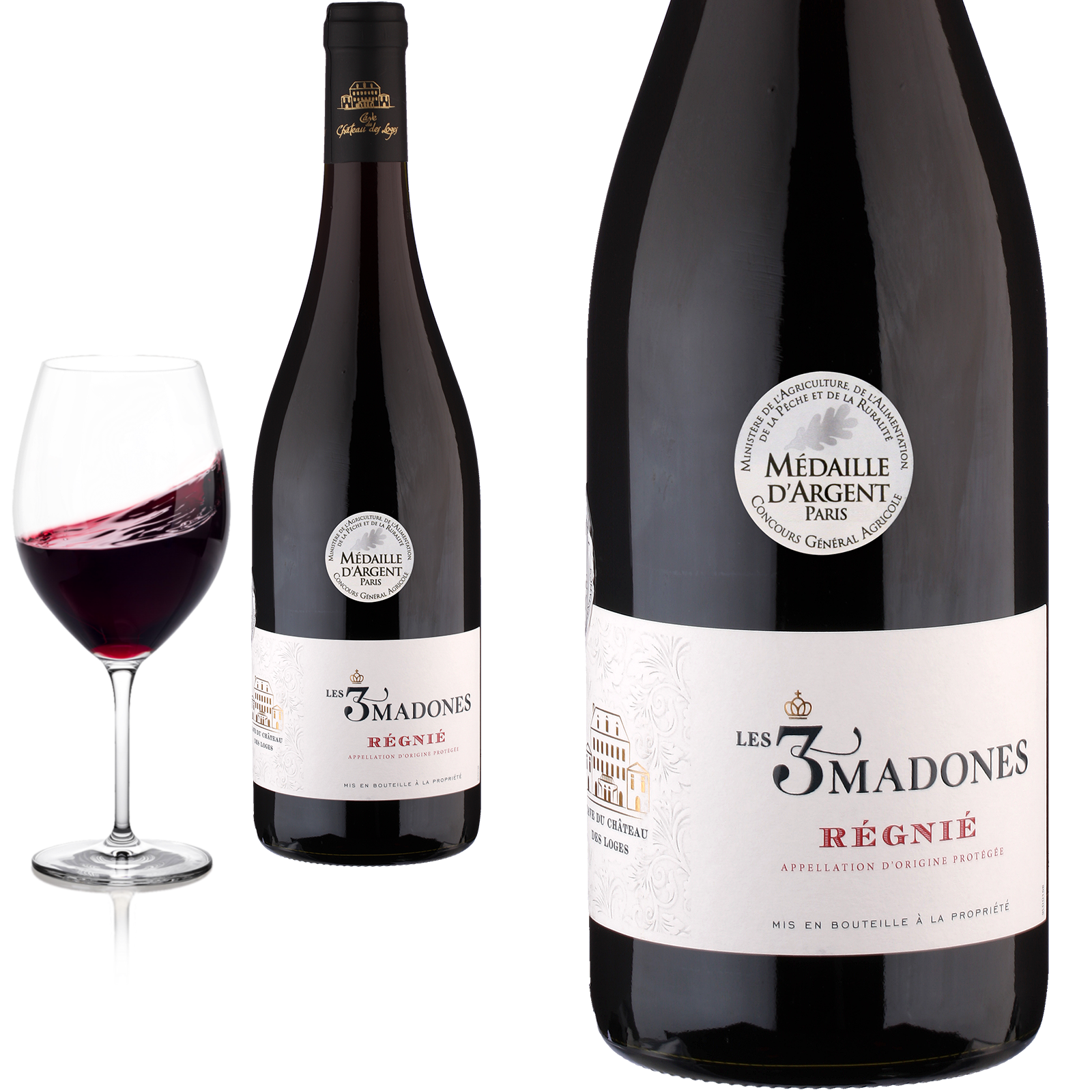 2020 Régnié Les 3 Madones von Cave du Château des Loges - Rotwein