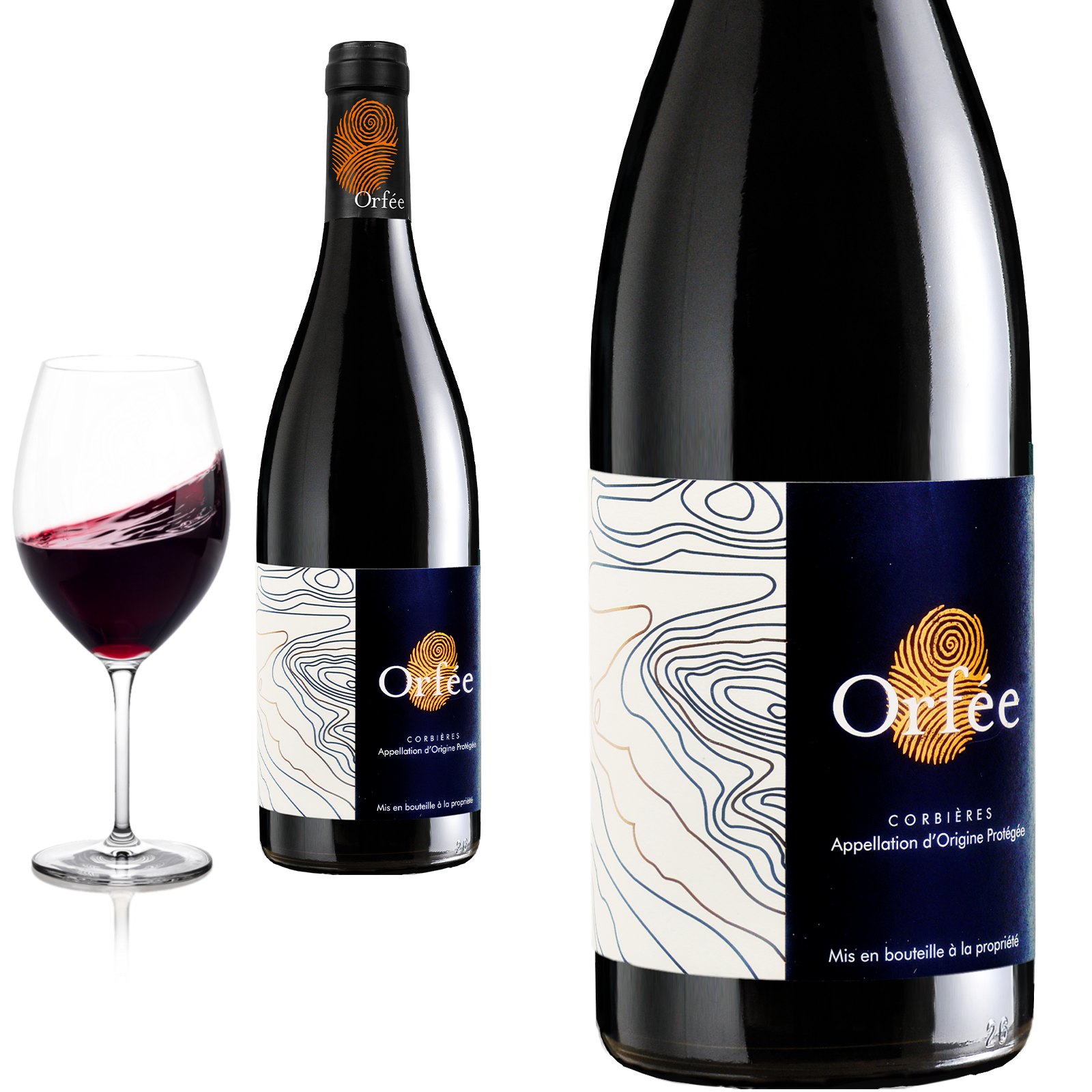 2022 Corbières rouge Cuvée Orfée Celliers d'Orfée - Ornaisons - Rotwein