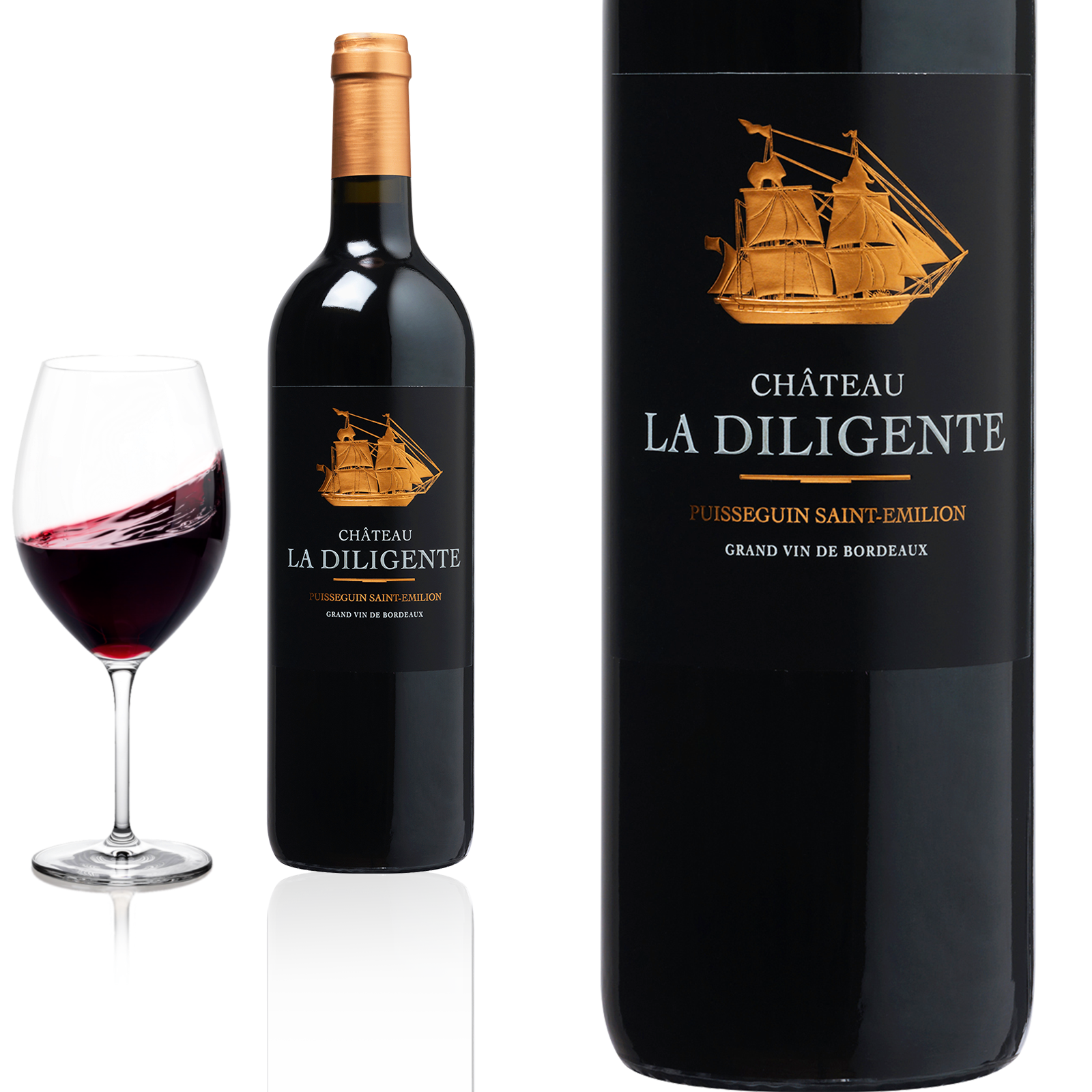2015 Puisseguin Saint-Emilion von Château la Diligente - Rotwein