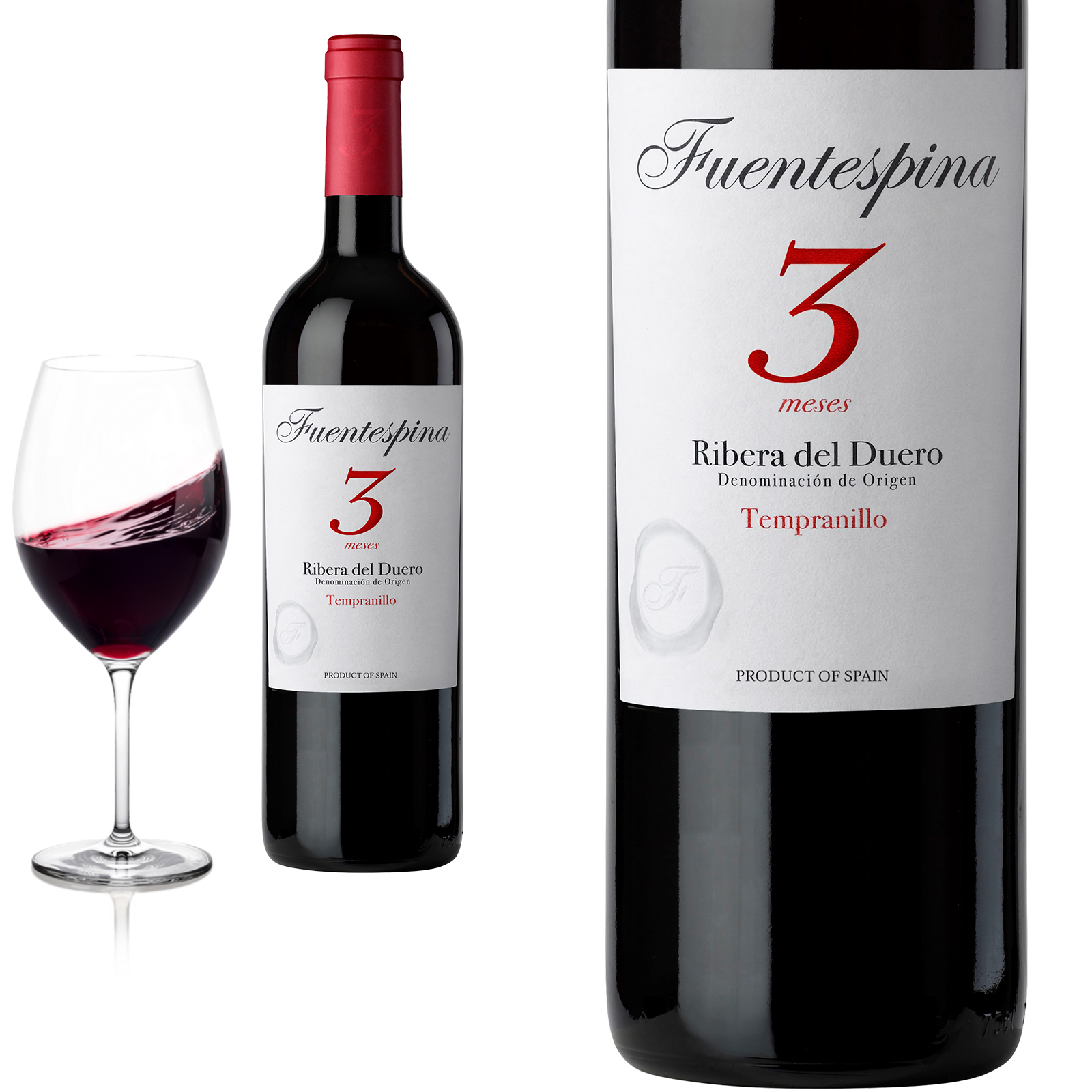 2023 Ribera del Duero 3 Meses von Bodegas Fuentespina - Rotwein