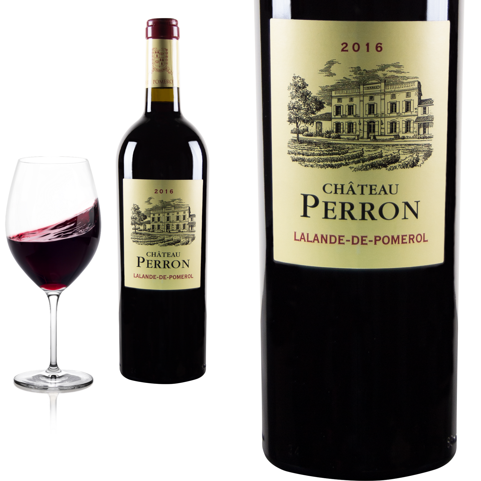 2016 Lalande de Pomerol von Château Perron - Rotwein
