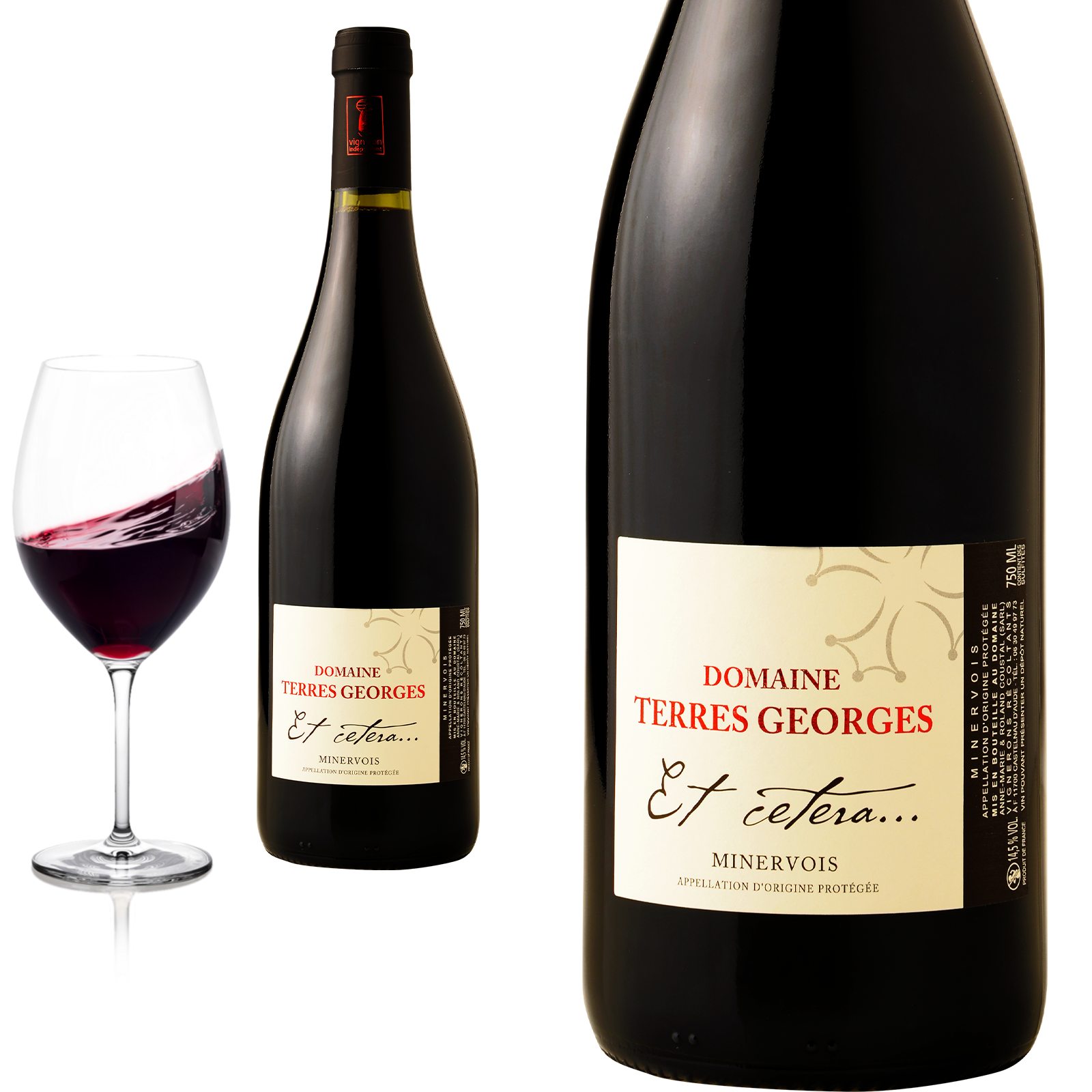 2022 Minervois Et Cetera von Domaine Terres Geroges -  Rotwein