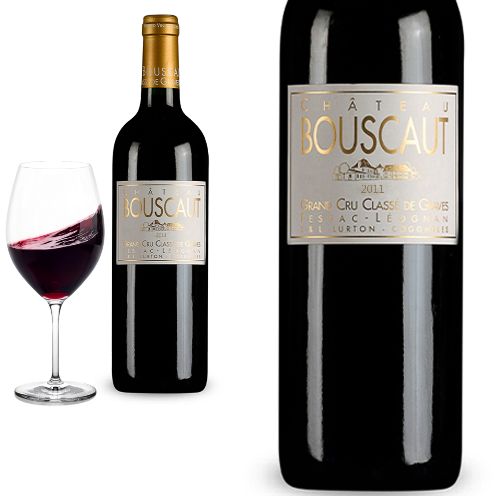2011 Château Bouscaut Pessac-Léognan Grand Cru Classé de Graves - Rotwein