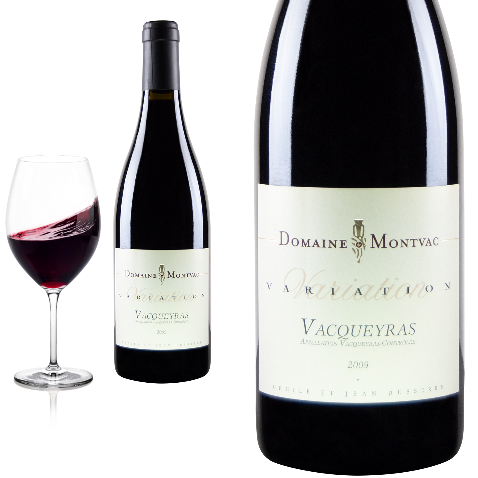 2009 Vacqueyras Variation von Domaine de Montvac - Rotwein