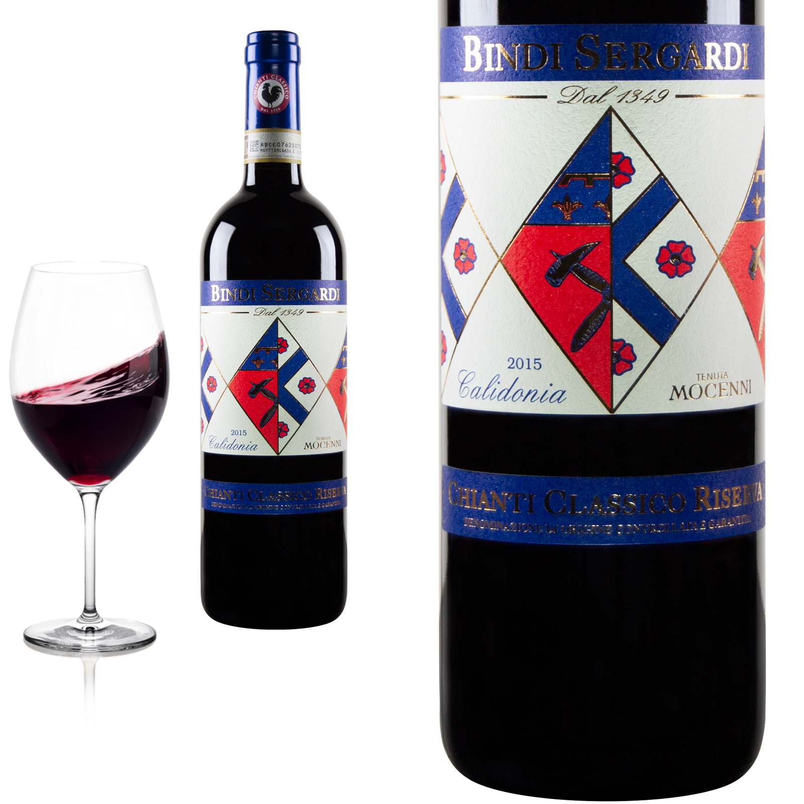 2015 Chianti Classico Calidonia Riserva DOCG von Bindi Sergardi  - Rotwein
