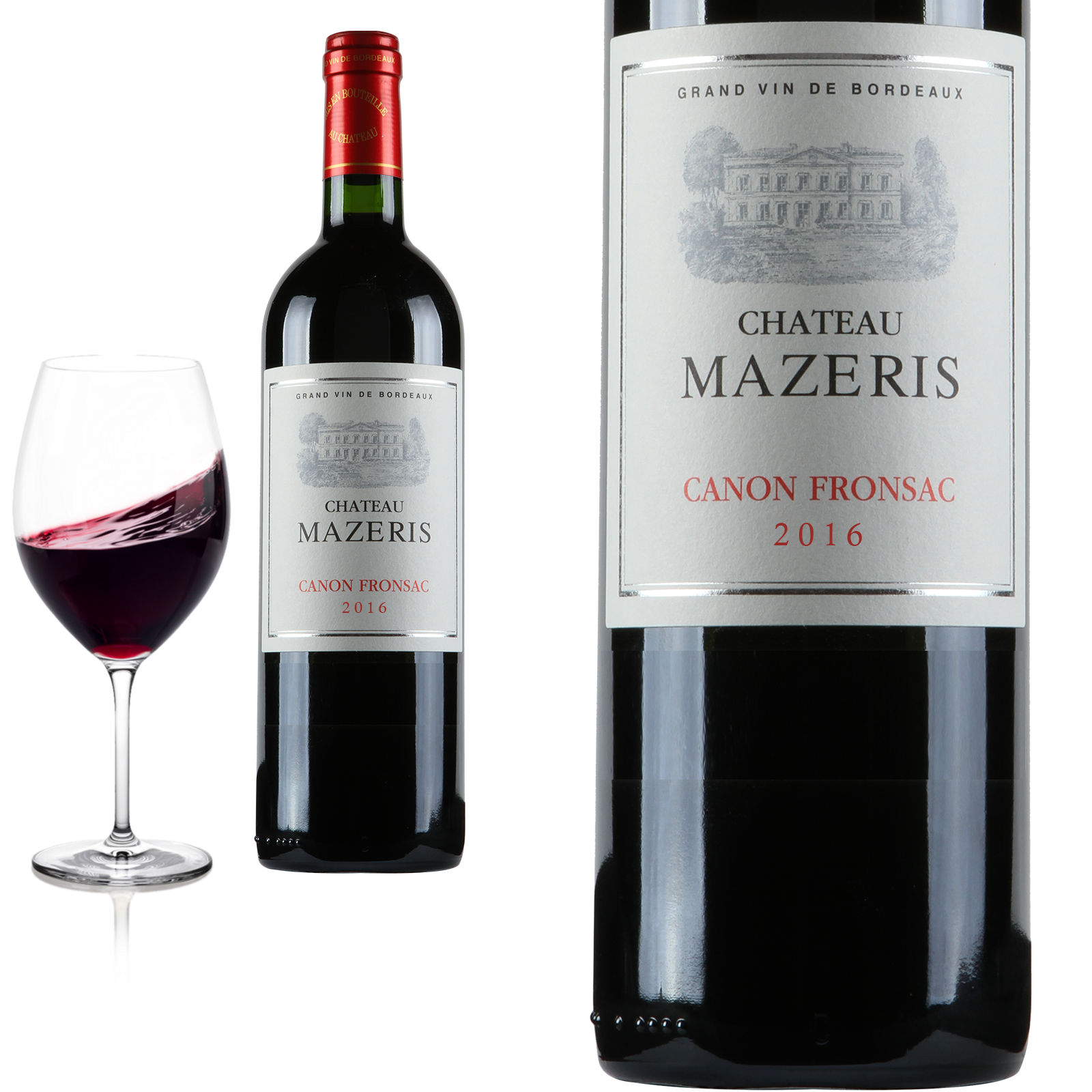 2016 Canon-Fronsac Château Mazeris Rotwein